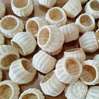 Gambar Pot mini gantung tali D11cm dan D 16cm/ Pot rotan gantung kecil taman - D 11cm dari Timandco undefined 2 Tokopedia