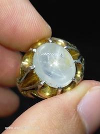 Gambar last stok Natural white sapphire ceylon atau mirah cempaka putih buk dari pratama farishy undefined 4 Tokopedia