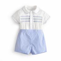 Gambar Baby Boy Clothing Sets Infants Newborn Hand Made Smocked dari Lovre Goods Store undefined 3 Tokopedia