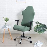 Gambar Gaming Chair Cover Set Green for Adults Video Game Chair dari Home and Kitchen USA undefined 3 Tokopedia
