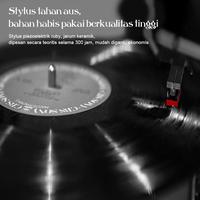 Gambar Pemutar Piringan Hitam Gramophone Vinyl Record Player Vintage Klasik - B-Hitam+Bluet dari jolalitokopedia undefined 2 Tokopedia