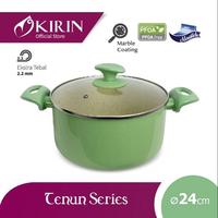 Gambar Kirin Tenun Anti Lengket Stock Pot 24 cm Panci Marble Non Stick dari Home Electro undefined 2 Tokopedia