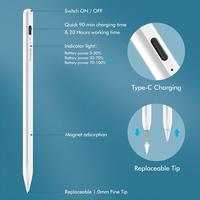 Gambar GOOJODOQ 11th Gen Pencil For iPad Pencil Palm RejectionTilt for Apple dari Rios Digital Elektronik undefined 5 Tokopedia