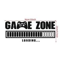 Gambar Game Zone Loading Wall Decals, Video Game Wall Stickers(22'L x 9.1'H dari Home and Kitchen USA undefined 1 Tokopedia