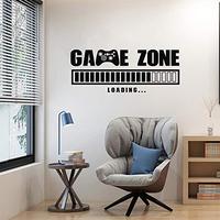 Gambar Game Zone Loading Wall Decals, Video Game Wall Stickers(22'L x 9.1'H dari Home and Kitchen USA undefined 4 Tokopedia