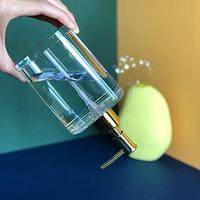 Gambar COM.TOP-Acrylic Soap Dispenser Set, Bathroom Accessories Set dari Home and Kitchen USA undefined 1 Tokopedia