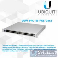 Gambar Ubiquiti USW-PRO-48-POE-Gen2 Unifi Switch Hub PoE Gigabit SFP ORIGINAL dari Selular88 undefined 1 Tokopedia