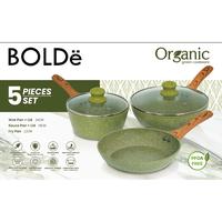 Gambar Bolde Super Pan Organic Green Cookware Set 5 Pcs dari keylakaniashop undefined 1 Tokopedia