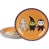 Gambar Halloween Party Supplies Paper Plates(9 In, 80 Count) dari Home and Kitchen USA undefined 1 Tokopedia