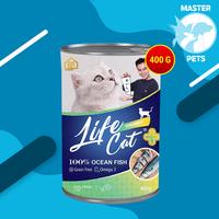Gambar Makanan Basah Kucing Life cat Plus Wet Food Kaleng 400gr - Tuna Mackarel dari Master Pet shop undefined 3 Tokopedia