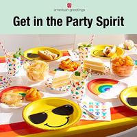 Gambar American Greetings Unicorn Party Supplies, Paper Dessert Plates(40Ct) dari Home and Kitchen USA undefined 1 Tokopedia