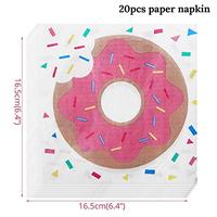 Gambar Funny Donut Party Supplies, Severs 16 Disposable -52 pcs dari Home and Kitchen USA undefined 1 Tokopedia