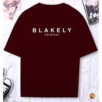 Gambar Kaos Pria Kaos Distro Pria TShirt Pria BLAKELY DTF166 SS - Abu Tua, L dari SuperStoreOnlineShop undefined 1 Tokopedia