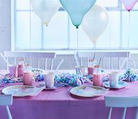 Gambar Talking Tables Iridescent Party Supplies Unicorn Plates, 12 Count dari Home and Kitchen USA undefined 5 Tokopedia