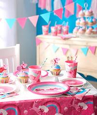 Gambar American Greetings Unicorn Party Supplies, Paper Dessert Plates(40Ct) dari Home and Kitchen USA undefined 2 Tokopedia