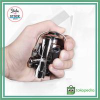 Gambar Reel Pancing Mini Spinning Fishing Reel 4.3:1 Gear Ratio MN100 dari SlaluAdaStock undefined 5 Tokopedia