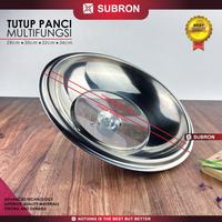 Gambar Subron Tutup Wajan Panci Multifungsi Kombinasi Stainless Kaca 42 cm dari Home Electro undefined 2 Tokopedia