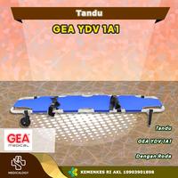 Gambar Tandu Lipat 2 PLUS Roda GEA YDC-1A1 dari Medicalogy Yogyakarta undefined 1 Tokopedia