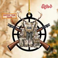 Gambar Personalized Hunting Ornament Hunter Vest Custom Ornament dari Home and Kitchen USA undefined 3 Tokopedia