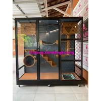 Gambar Kandang Kucing Aluminium kaca cat quarium Minimalis dari Toko Kandang Kuncing Cat Home undefined 2 Tokopedia