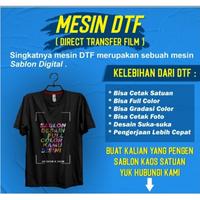 Gambar CETAK SABLON PRINT DTF METERAN TERMURAH SIAP PRESS 58 x 100 cm - 1 M (100 x 58) dari Dino One Shop undefined 3 Tokopedia