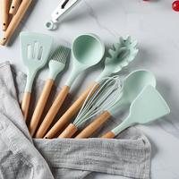Gambar Alat Masak Teflon Spatula Silikon Tahan Panas Utensil Set 12in1 - Random dari AchillesCollection undefined 1 Tokopedia