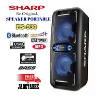 Gambar SHARP PS-930 PORTABLE AUDIO SPEAKER BLUETOOTH KARAOKE NEW Berkualitas dari Eviana Abidah undefined 1 Tokopedia