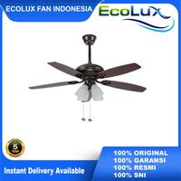 Gambar Kipas Angin Classic Gantung Eco-158 ROSELLA / kipas gantung Ecolux dari ECOLUXFAN INDONESIA undefined 2 Tokopedia