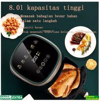Gambar New 8.0L Penggorengan Kapasitas Besar Penggorengan Modern Tanpa Minyak - AU dari Sam InotJKT undefined 4 Tokopedia