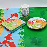 Gambar 98 Pack Dinosaur Birthday Party Supplies, All-in-One dari Home and Kitchen USA undefined 4 Tokopedia