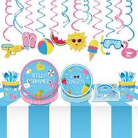 Gambar Summer Party Supplies,Pool Party Supplies-Serves 16-Includes(113Pcs) dari Home and Kitchen USA undefined 1 Tokopedia