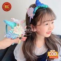 Gambar Bando Korea Anak Perempuan Aksen Mermaid Pernak Pernik Aksesoris - AK213-1 BIRU dari Maisha aksesoriss undefined 1 Tokopedia