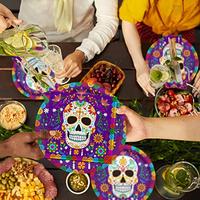 Gambar Day of the Dead Party Supplies Kit Serve 25 dari Home and Kitchen USA undefined 4 Tokopedia