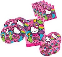 Gambar Hello Kitty Party Supplies Tableware for 16 Guests dari Home and Kitchen USA undefined 5 Tokopedia