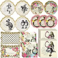 Gambar Talking Tables Alice in Wonderland Party Supplies dari Home and Kitchen USA undefined 2 Tokopedia