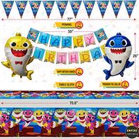 Gambar Empire Party Supply 154 Pc Baby Shark Party Supplies dari Home and Kitchen USA undefined 4 Tokopedia