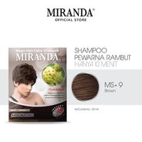 Gambar Miranda Magic Hair Color Shampoo 30ml - MS.1 - Natural dari POVSTOREID undefined 2 Tokopedia