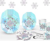 Gambar LaVenty 32 PCS Frozen Birthday Party Supplies Winter dari Home and Kitchen USA undefined 1 Tokopedia