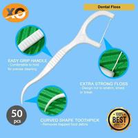 Gambar Benang Gigi Dental Floss Tusuk Gigi Pembersih Karang Dan Bakteri - Plus Kotak dari XO Label undefined 5 Tokopedia