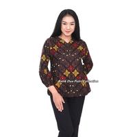 Gambar Blouse Batik Wanita Atasan Batik Asli Pekalongan By Batik Dua Putri - S dari batikduaputriasli undefined 1 Tokopedia