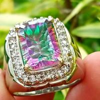 Gambar CINCIN PRIA BATU MISTIQUE MULTI COLOR - 9 dari asmara bertuah vip undefined 2 Tokopedia