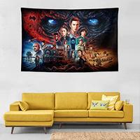 Gambar Thriller Pattern Tapestry, Halloween Wall Art Decoration -60X40 Inch dari Home and Kitchen USA undefined 4 Tokopedia