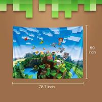 Gambar Wall Tapestry Popular Video Game Enthusiast Print dari Home and Kitchen USA undefined 1 Tokopedia