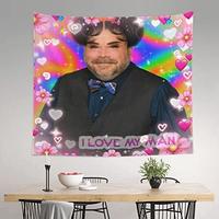 Gambar Bertram Tapestry Funny Meme Tapestries Wall Hanging Art Poster dari Home and Kitchen USA undefined 1 Tokopedia