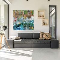 Gambar Glacier Bay III by James Burghardt | Woven Tapestry Wall Art-53x53 dari Home and Kitchen USA undefined 4 Tokopedia