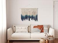 Gambar Fchen art Handmade Mandala Wall Hanging Classic Blue Tapestry Large dari Home and Kitchen USA undefined 5 Tokopedia