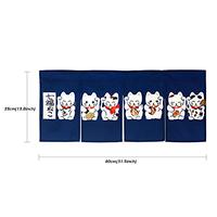Gambar LIGCKY Japanese Noren Curtain Short Entrance-31.5' Width x 13.8' Long dari Home and Kitchen USA undefined 3 Tokopedia
