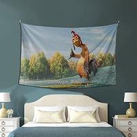 Gambar Chicken Joe Tapestry Wall Hanging As Wall Art And Home Decor dari Home and Kitchen USA undefined 3 Tokopedia