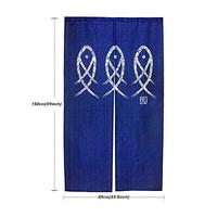 Gambar LIGICKY Japanese Noren Doorway Curtain Ancient Character dari Home and Kitchen USA undefined 1 Tokopedia