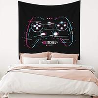 Gambar Leowefowas Virtual Video Game Tapestry Wall Hanging -29.5'x29.5' dari Home and Kitchen USA undefined 1 Tokopedia